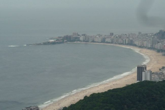 Copacabana seen from Sugar Loaf Mountain image. Click for full size.