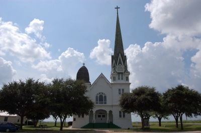 New Sweden Evangelical Lutheran Church and Marker. Click for full size. New Sweden Evangelical Lutheran Church and Marker image. Click for full size.