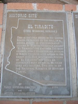 El Tiradito Marker image. Click for full size.
