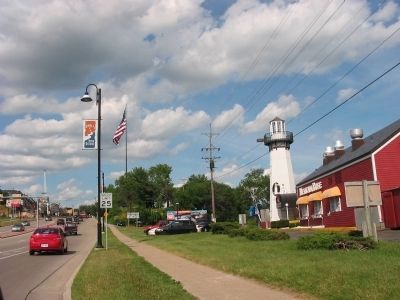 Flag in the Distance. Click for full size. Flag in the Distance image. Click for full size.