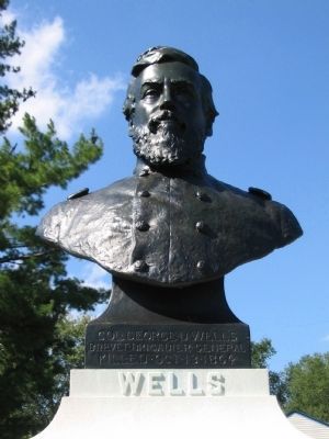 The Bust of Wells image. Click for full size.