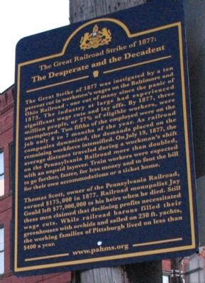 The Desperate and the Decadent Marker image. Click for full size.