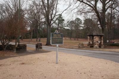 Cahaba Project Marker & Gazebo. Click for full size. Cahaba Project Marker & Gazebo image. Click for full size.