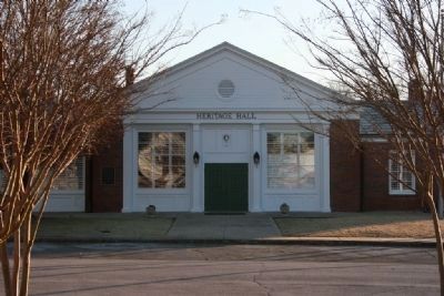 Heritage Hall was the Cahaba Project's Co-Op Store. Click for full size. Heritage Hall was the Cahaba Project's Co-Op Store image. Click for full size.