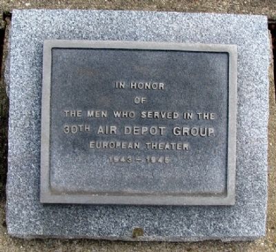 30th Air Depot Group Marker. Click for full size. 30th Air Depot Group Marker image. Click for full size.