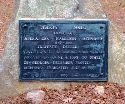 Liberty Hall Marker. Click for full size. Liberty Hall Marker image. Click for full size.