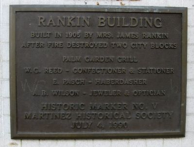 Rankin Building Marker image. Click for full size.