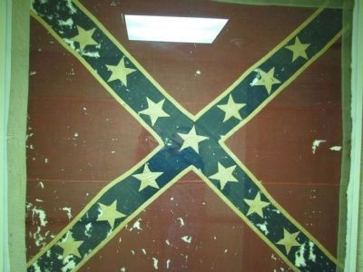 Confederate Battle Flag in the University of the South Library image. Click for full size.