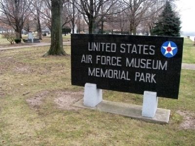 NMUSAF Memorial Park Sign image. Click for full size.