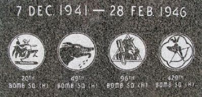 2nd Bomb Group (H) Memorial Squadrons image. Click for full size.