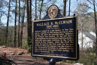 Wallace S. McElwain Marker image. Click for full size.