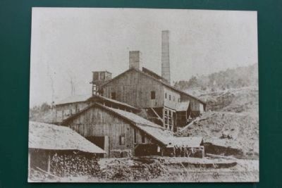Irondale Furnace after the Civil War. image. Click for full size.
