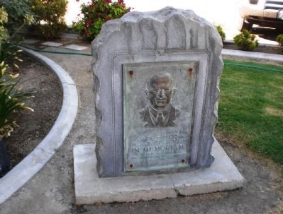 Dr. A.W. Gustafson Memorial Plaque image. Click for full size.