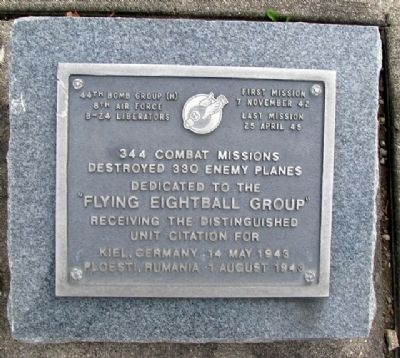 44th Bomb Group (H) Marker. Click for full size. 44th Bomb Group (H) Marker image. Click for full size.