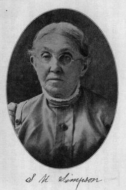 Sarah M. (Baley) Simpson image. Click for full size.