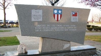 China Burma India Hump Aircrews Memorial (rear). Click for full size. China Burma India Hump Aircrews Memorial (rear) image. Click for full size.