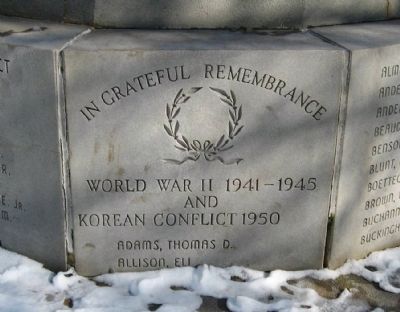 Memorial Flag Pole. Click for full size. Memorial Flag Pole image. Click for full size.