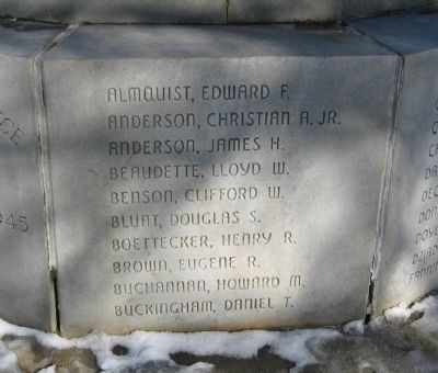 Memorial Flag Pole. Click for full size. Memorial Flag Pole image. Click for full size.