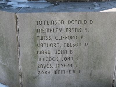 Memorial Flag Pole. Click for full size. Memorial Flag Pole image. Click for full size.