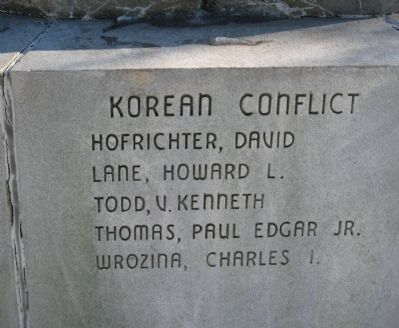 Memorial Flag Pole. Click for full size. Memorial Flag Pole image. Click for full size.