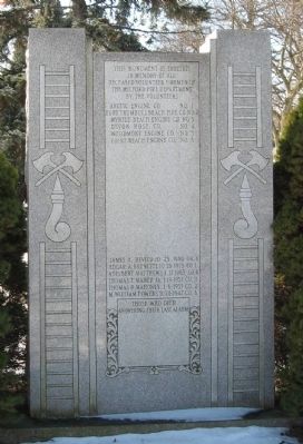 Milford Volunteer Fire Department Marker. Click for full size. Milford Volunteer Fire Department Marker image. Click for full size.