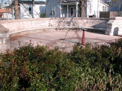 Ruff Memorial Wheelmen's Bench Park. Click for full size. Ruff Memorial Wheelmen's Bench Park image. Click for full size.