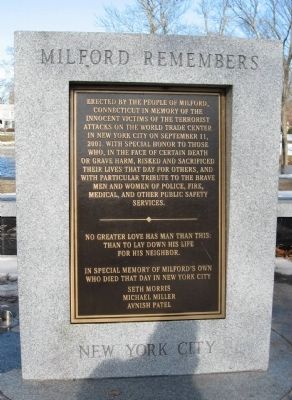 Milford Remembers image. Click for full size.