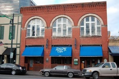 Platt-Simpson Building and Marker. Click for full size. Platt-Simpson Building and Marker image. Click for full size.