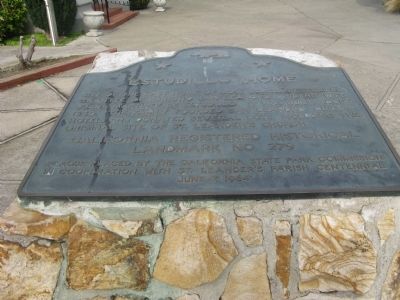 Estudillo Home Marker. Click for full size. Estudillo Home Marker image. Click for full size.