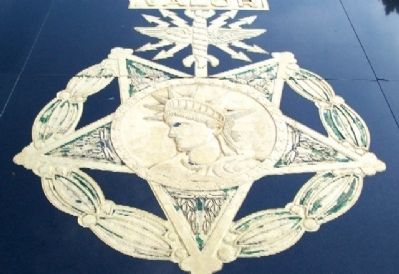 Valor Park Medal of Honor Medallion. Click for full size. Valor Park Medal of Honor Medallion image. Click for full size.