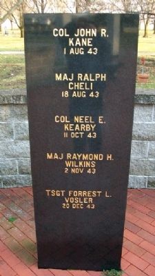 Valor Park Memorial Column 4. Click for full size. Valor Park Memorial Column 4 image. Click for full size.