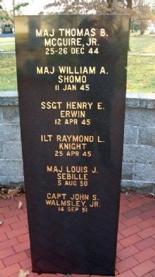 Valor Park Memorial Column 8. Click for full size. Valor Park Memorial Column 8 image. Click for full size.