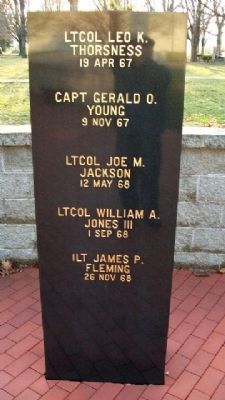 Valor Park Memorial Column 10. Click for full size. Valor Park Memorial Column 10 image. Click for full size.