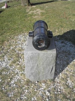 Closeup of the Old Revolutionary Cannon image. Click for full size.