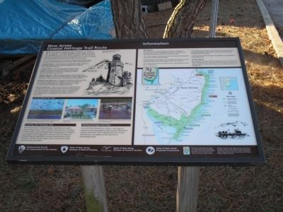 NJ Coastal Heritage Trail Route Marker image. Click for full size.