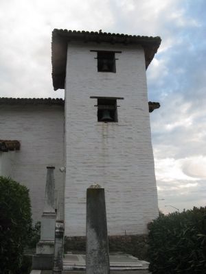 Mission San José Bell Tower. Click for full size. Mission San José Bell Tower image. Click for full size.