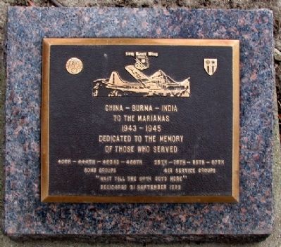 58th Bomb Wing Marker. Click for full size. 58th Bomb Wing Marker image. Click for full size.