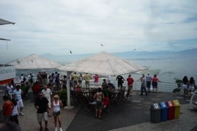 Tourists at Sugar Loaf food court near CCAPA Marker. Click for full size. Tourists at Sugar Loaf food court near CCAPA Marker image. Click for full size.
