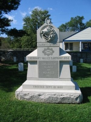 3rd Massachusetts Cavalry Memorial. Click for full size. 3rd Massachusetts Cavalry Memorial image. Click for full size.