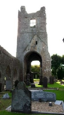 St Mary's Abbey Square Tower East Face. Click for full size. St Mary's Abbey Square Tower East Face image. Click for full size.