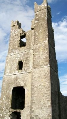 St Mary's Abbey Square Tower West Face. Click for full size. St Mary's Abbey Square Tower West Face image. Click for full size.