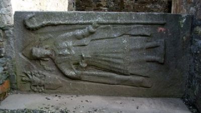 St Mary's Abbey Church Tomb Engraving image. Click for full size.