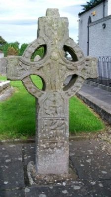 St Mary's Abbey North Cross West Face. Click for full size. St Mary's Abbey North Cross West Face image. Click for full size.
