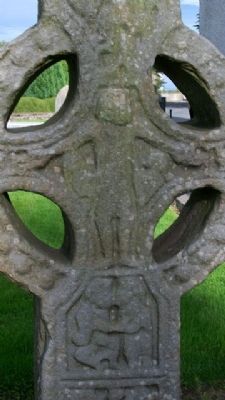 St Mary's Abbey North Cross West Face Detail. Click for full size. St Mary's Abbey North Cross West Face Detail image. Click for full size.