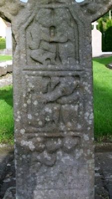 St Mary's Abbey North Cross West Face Detail. Click for full size. St Mary's Abbey North Cross West Face Detail image. Click for full size.