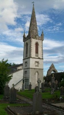 St Mary's Abbey - St Kienan's Church West Face. Click for full size. St Mary's Abbey - St Kienan's Church West Face image. Click for full size.