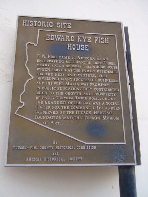 Edward Nye Fish House Marker image. Click for full size.
