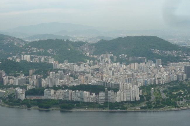 View from near CCAPA marker, northwest toward Flamengo and Centro Rio. Click for full size. View from near CCAPA marker, northwest toward Flamengo and Centro Rio image. Click for full size.
