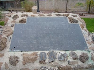 Tucson Old Walled City Marker image. Click for full size.