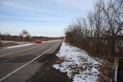 Hull's Crossing/Turkey Foot Rock Marker image. Click for full size.